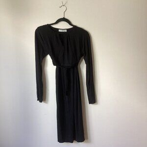 Black Jersey Maternity / Nursing Dress by Jojo Maman Bebe